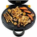 Beefeater Bugg 2 Burner LPG BBQ - Black and Amber - Spring-Assist Hood - Hood Thermometer - BB49924