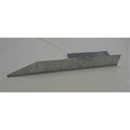 Maxi Metals 400mm Right Hand Galvanised Steel Sleeper Peg