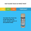 White Knight Rust Guard 300g Paperbark Satin Touch Up Spray Paint
