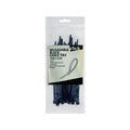 Click 100mm Black Releasable Cable Tie 25 Pack - UV Resistant Nylon - SuperSaverAU - view 1