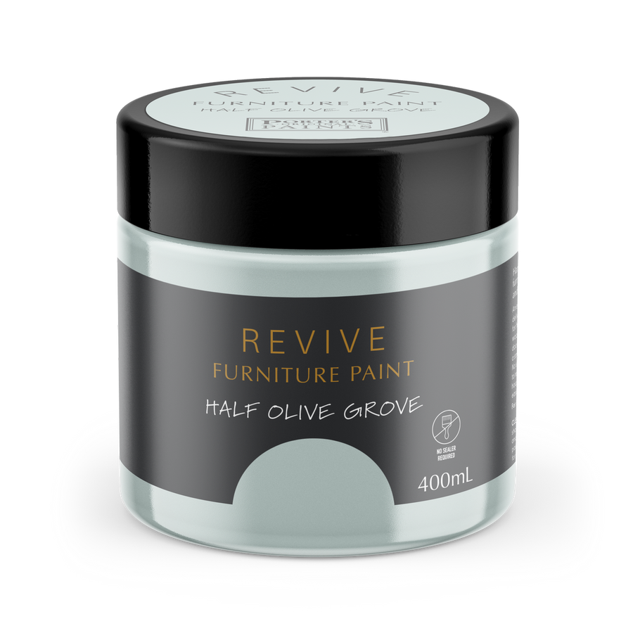 Porters Revive Furniture Paint 400ml - Half Olive Grove - 400ml - Low Odour - SuperSaverAU - view 1