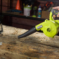 RYOBI 18V ONE+ Workshop Blower R18TB-0 Cordless Skin Only, Black/Hypergreen