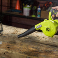 Ryobi 18V ONE+ Workshop Blower Tool Only - 200 km/h - Lightweight - Black/Hypergreen - SuperSaverAU - view 5
