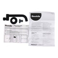 Mondella Swivel Bath Spout - Matte Black - 185mm Reach - Flexible Design - SuperSaverAU - view 2
