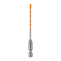 Kango 3 x 90mm Masonry Drill Bit - 1/4" Hex Carbide Tip for Concrete & Brick