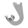 Flexi Storage Home Solutions White Hanging Rod Bracket - Steel 2 Pack Wardrobe Clip-On