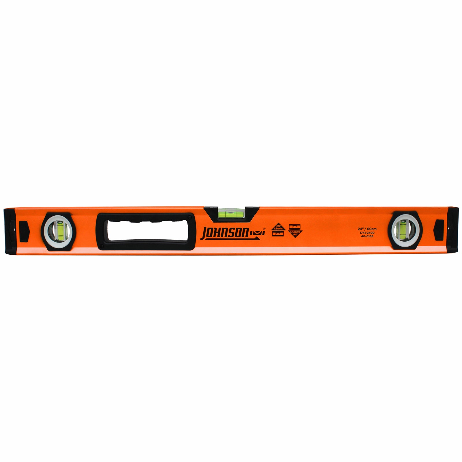 Johnson 600mm 24" Aluminium Box Level 3 Vials
