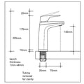 Billi B-5000 Boiling, Chilled and Sparkling Water XL Levered Dispenser - Gun Metal Grey - 915100LGM