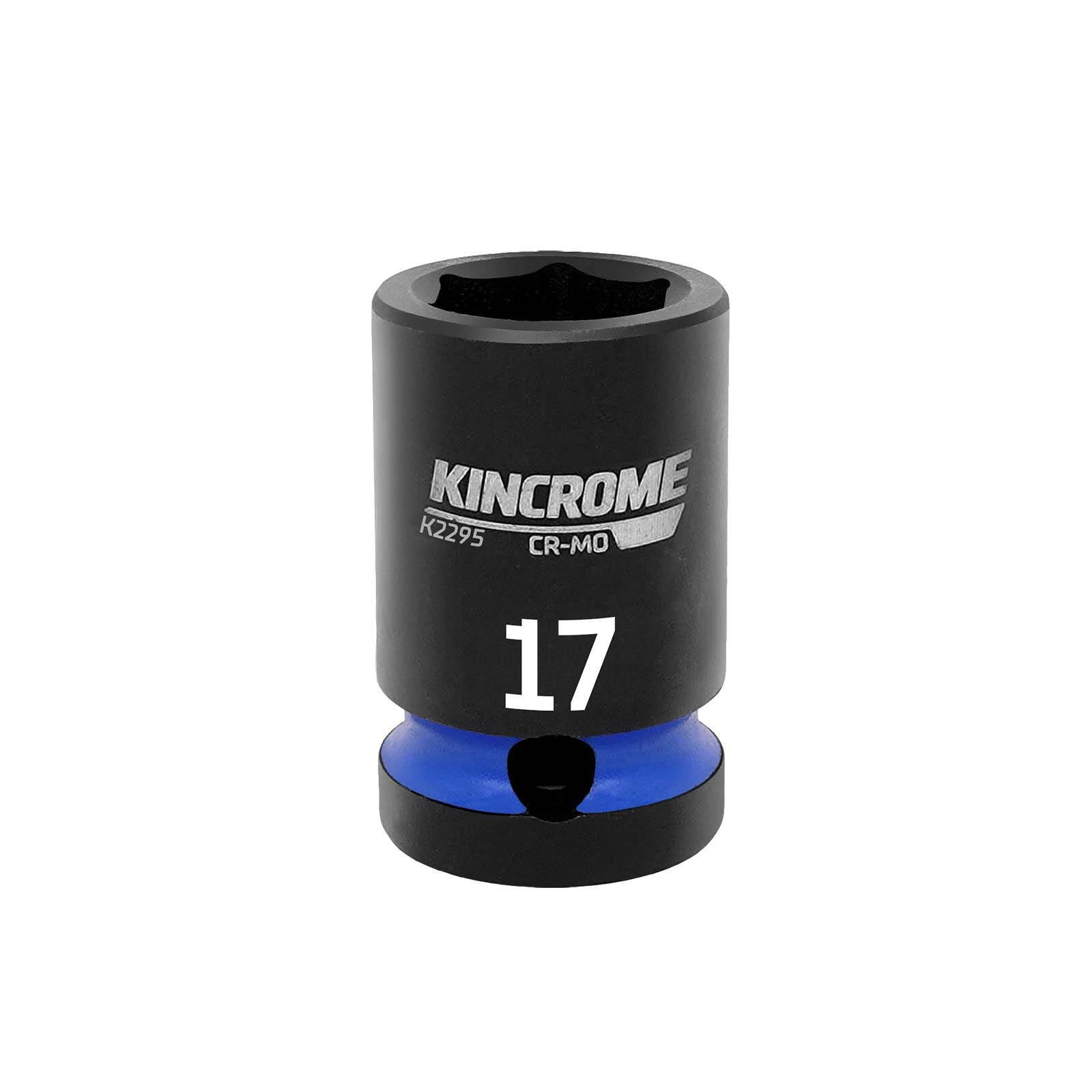 Kincrome 17mm 1/2" Drive Impact Socket Chrome Molybdenum Steel 6-Point