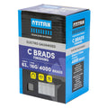 Titan 63mm Electro Galvanised Straight Collated Nail C Brads Pack 4000 - 16 Gauge - Durable - Chisel Point Design - SuperSaverAU - view 3