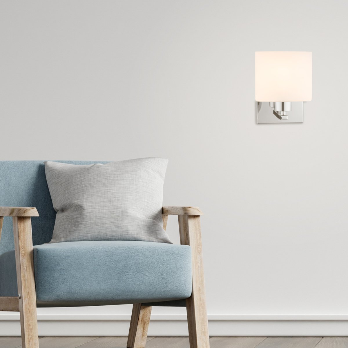 Verve Design Wall Light - 140mm - Opaque Glass - Classic Style - SuperSaverAU - view 2