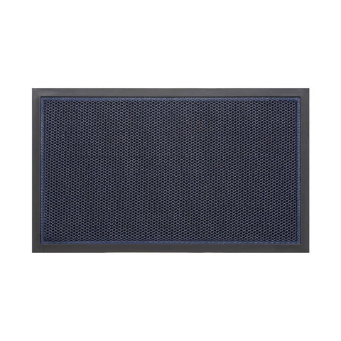 Elastic Door Pad Non Slip Dirt Resistant Entrance Mat, 60 x 90 cm - Blue