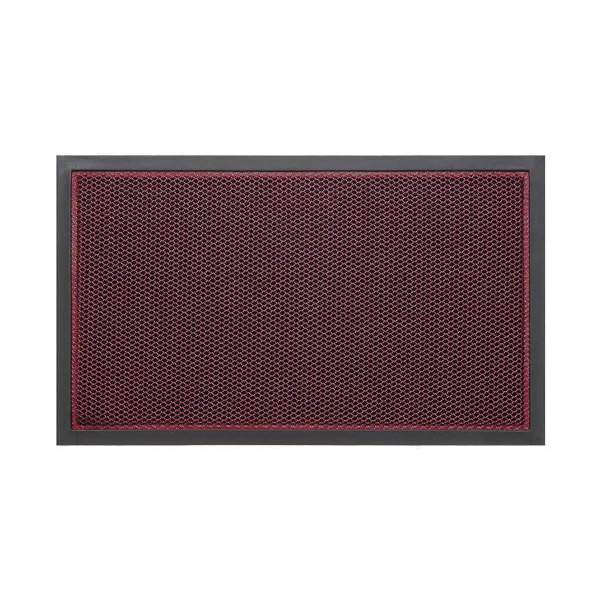 Elastic Door Pad Non Slip Dirt Resistant Entrance Mat, 60 x 90 cm - Red