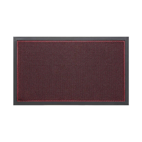 Elastic Door Pad Non Slip Dirt Resistant Entrance Mat, 60 x 90 cm - Red