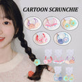 Elastic Hair Ties with Bear Face Charms, Pack of 2 - Purple - view 2