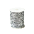 Elastic Rope Cord, 10 Pack - Silver Stretch String for Craft and Gift Wrapping