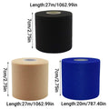 Elastic Sports Bandage Tape - Pack of 3, Skin Tone, Black and Blue - view 3