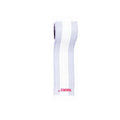 Elastic Wrist Support Band for Gym and Sports - White and Grey