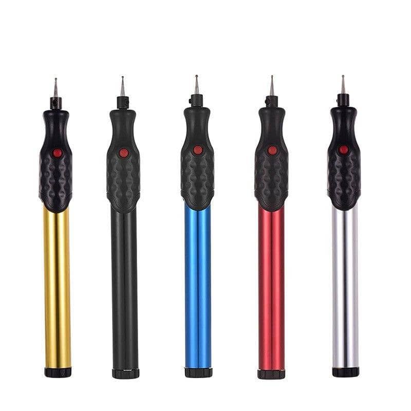Electric Micro Engraving Pen for Glass, Metal, Ceramic and Wood - Red - view 3