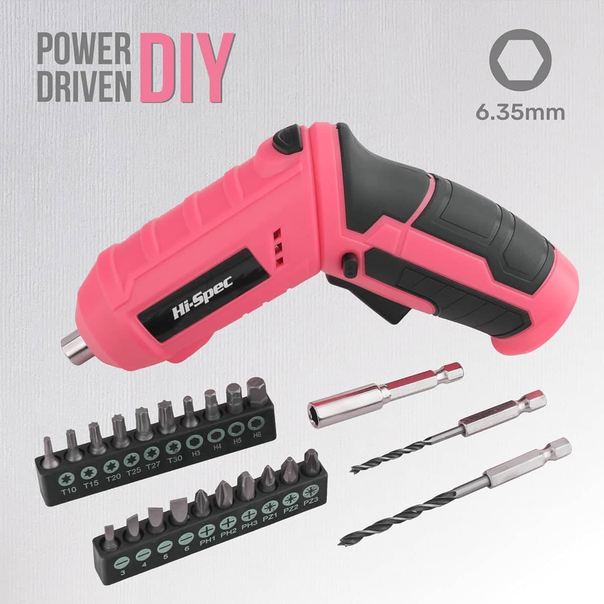 Electric Screwdriver Set, Cordless with Bits and Case for Home Repair and DIY - view 5