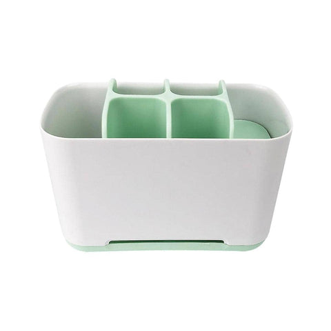 Electric Toothbrush Holder, Bathroom Storage Caddy - Green