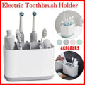 Electric Toothbrush Holder, Bathroom Storage Caddy - Grey - view 2