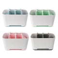 Electric Toothbrush Holder, Bathroom Storage Caddy - Grey - view 3