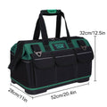 Electrician Tool Bag Work Tote with Hard Bottom, Large Capacity - view 3