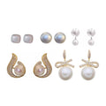 Elegant Pearl Earrings for Women, Alloy - Number 35 - view 3
