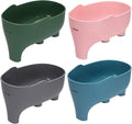 Elephant Shaped Kitchen Sink Drain Basket, Fruit and Vegetable Strainer - Pink - view 3