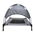Elevated Pet Bed with Removable Canopy, Grey - Medium (76 x 60 x 16 cm) - view 3