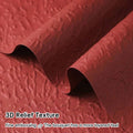 Embossed Flower Wrapping Paper, 5 Packs of 25 Sheets, 50 x 52 cm - White - view 5