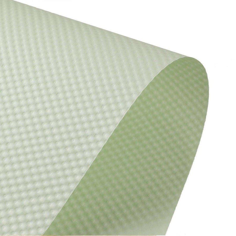 Embossed Flower Wrapping Paper, 50 Sheets, 50 x 50 cm - Light Green