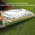 Emergency Sleeping Bag Blankets, 200 x 100 cm, Pack of 2 - view 4
