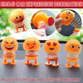 Emoji Car Dashboard Ornament, Spring Shaking Head Decoration