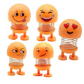 Emoji Car Dashboard Ornament, Spring Shaking Head Decoration - view 2