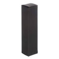 Empty Lip Balm Tube Packaging Boxes, Pack of 100 - Black