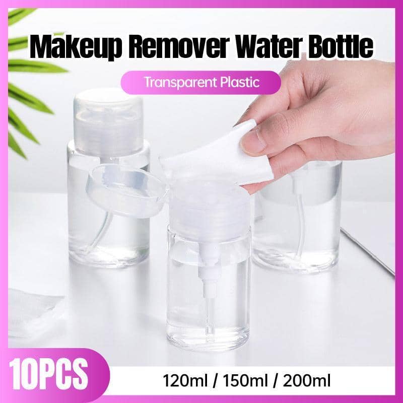 Empty Pump Dispenser Bottles for Makeup Remover and Lotion, Pack of 10 - 200 ml - view 2
