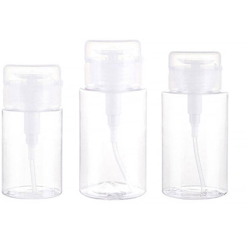 Empty Pump Dispenser Bottles for Makeup Remover and Lotion, Pack of 10 - 200 ml - view 3