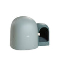 Enclosed Cat Litter Box with Movable Tray - Green