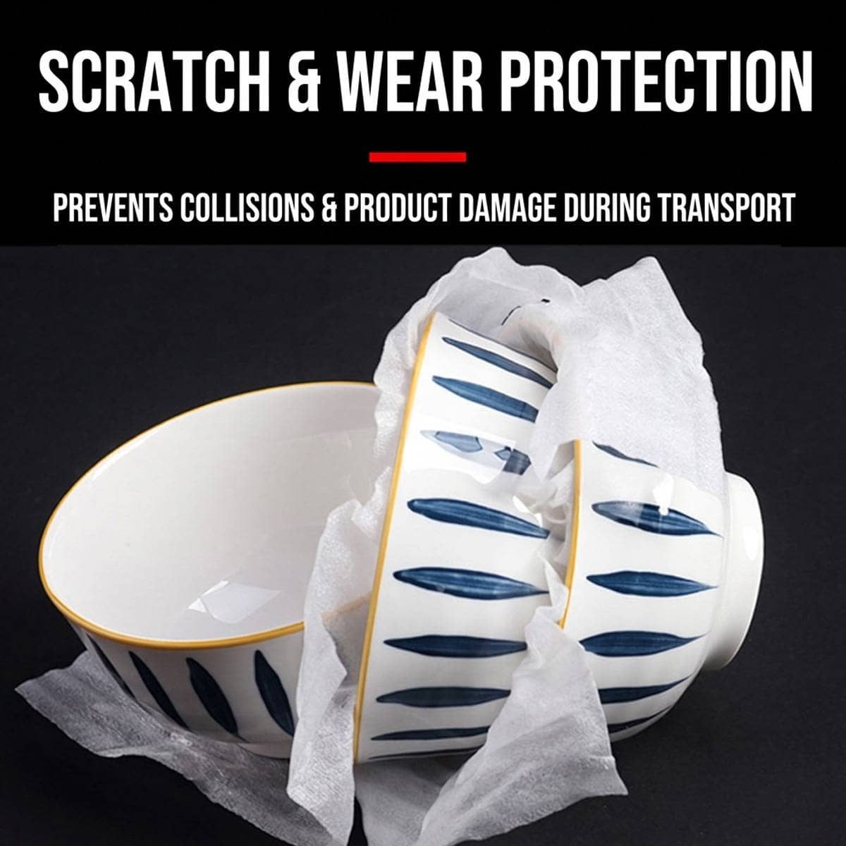 EPE Foam Packing Wrap Roll, 60 cm Wide, About 38 m Long - view 5