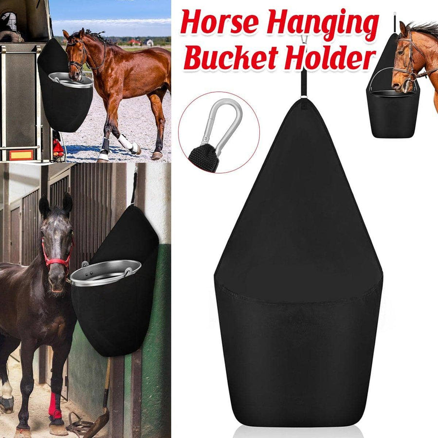 Equestrian Stable Bucket Bag for Horse Feed and Grooming Tools