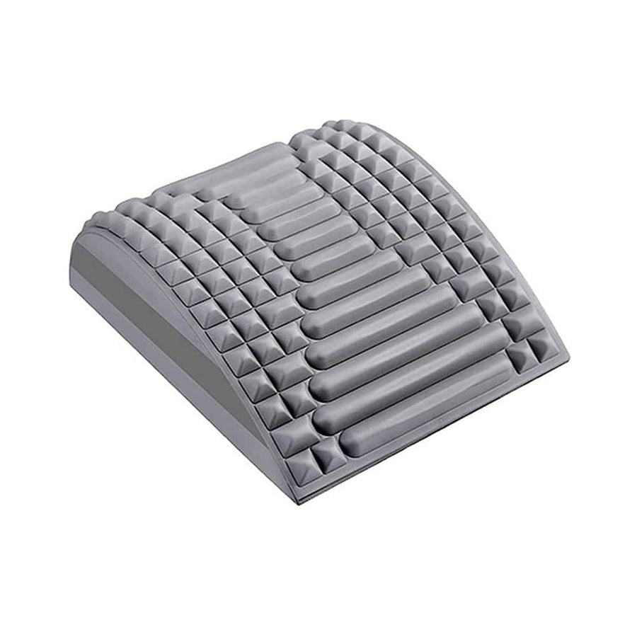 Ergonomic Neck and Back Stretcher for Relaxation and Posture - Grey