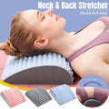 Ergonomic Neck and Back Stretcher for Relaxation and Posture - Grey - view 2