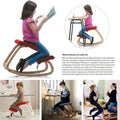 Ergonomic Rocking Kneeling Chair - Beige - view 4