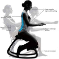 Ergonomic Rocking Kneeling Chair - Beige - view 5
