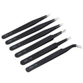 ESD Anti-Static Precision Tweezer Set, Set of 6 for Electronics Repair - view 2