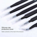 ESD Anti-Static Precision Tweezer Set, Set of 6 for Electronics Repair - view 5