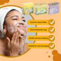 Essential Oil Handmade Soap Bars, Pack of 5 - Lemon - view 5