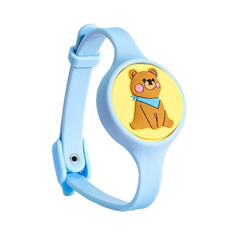 Essential Oil Pet Collar, Adjustable to 52 cm - Blue Bear